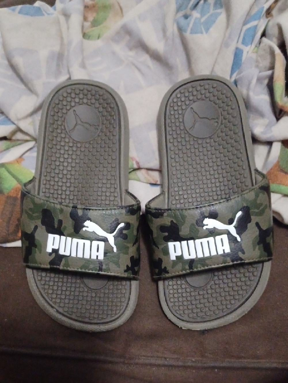 Puma Slides Sandals For Kids Size 13